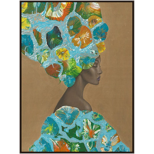 "FASHION IN BLOOM" CANVAS ART