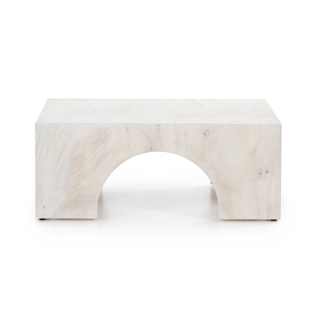 FAUSTO BLEACHED GUANACASTE COFFEE TABLE