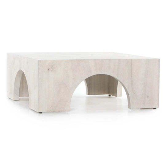 FAUSTO BLEACHED GUANACASTE COFFEE TABLE