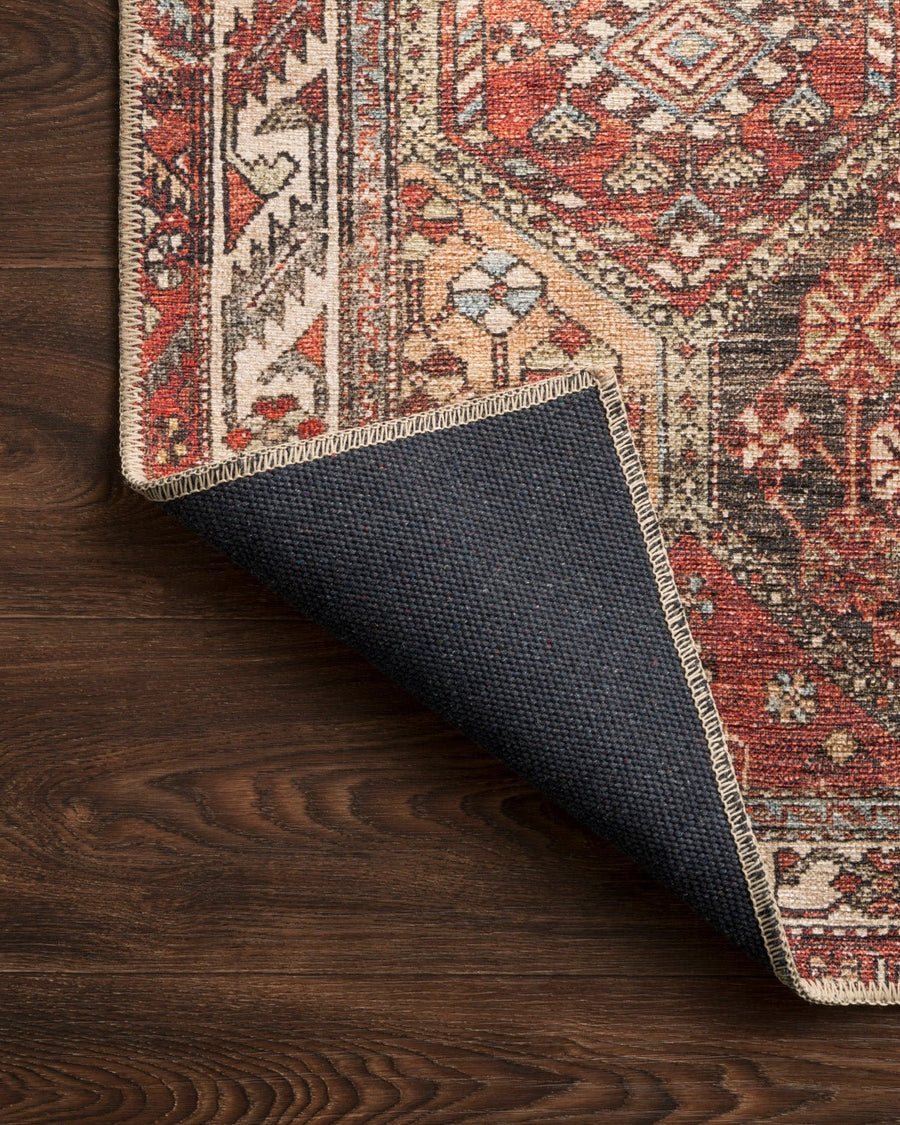 FERGUS VINTAGE PRINT RUG: SPICE MULTI