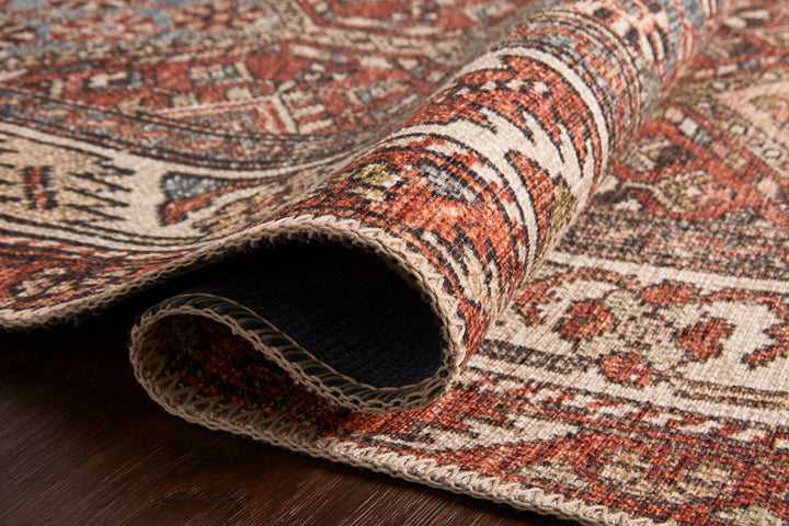 FERGUS VINTAGE PRINT RUG: SPICE MULTI