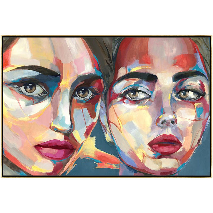 "FIERCE FEMMES" CANVAS ART40" - 49"H60" - 69"W52GCJL0581