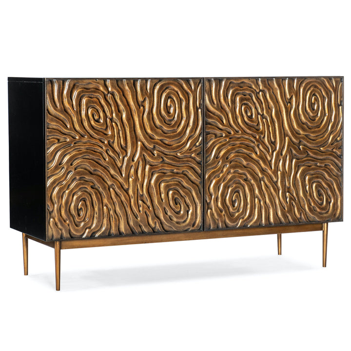 FINGER PRINTS TWO DOOR CONSOLE CREDENZA