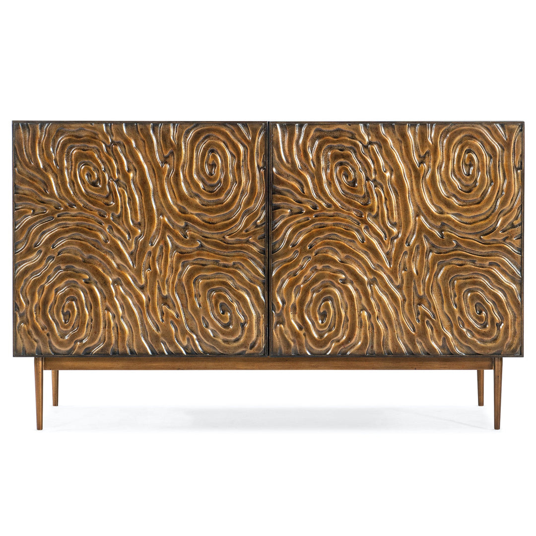 FINGER PRINTS TWO DOOR CONSOLE CREDENZA