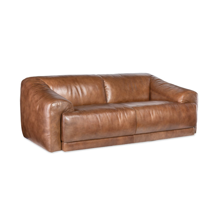 FLEETWOOD VINTAGE LEATHER 2-SEAT SOFA
