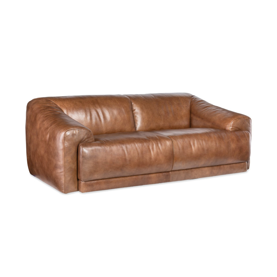 FLEETWOOD VINTAGE LEATHER 2-SEAT SOFA