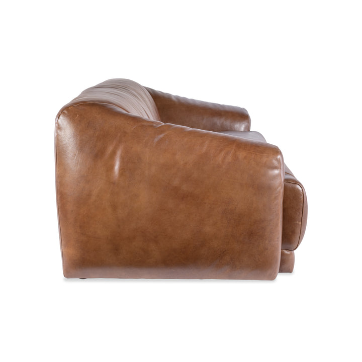 FLEETWOOD VINTAGE LEATHER 2-SEAT SOFA