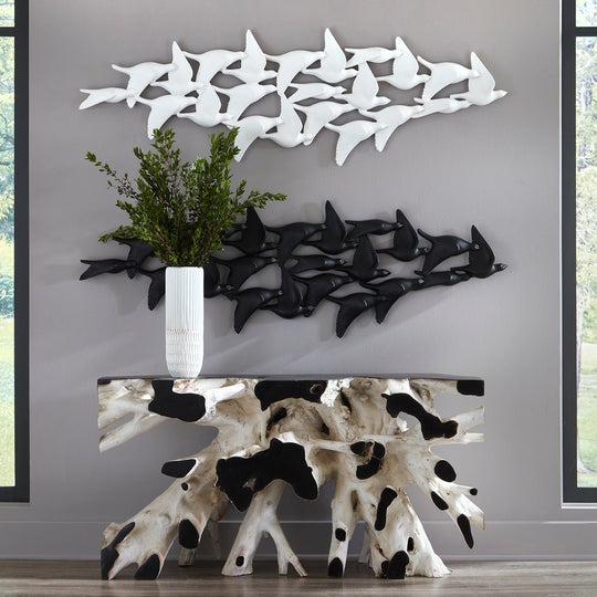 FLOCK OF BIRDS WALL DECOR