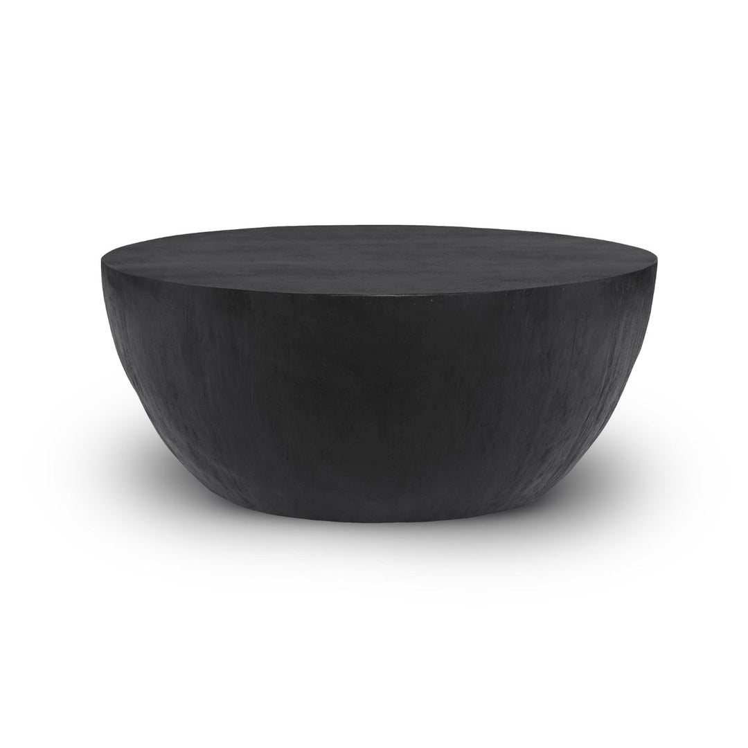 FLOKI DRUM COFFEE TABLE: EBONY