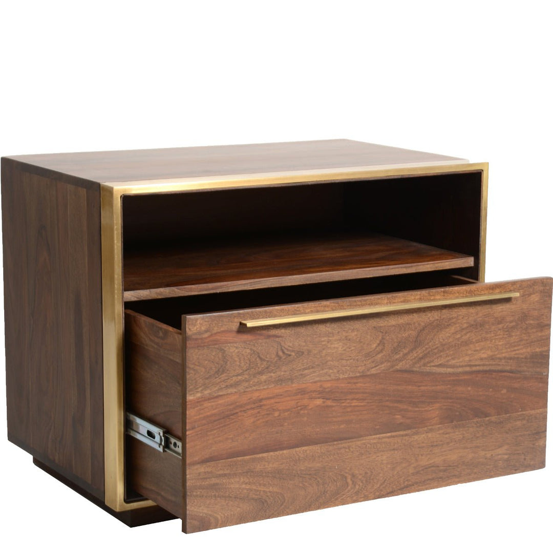 FOCUS SHEESHAM WOOD NIGHTSTAND