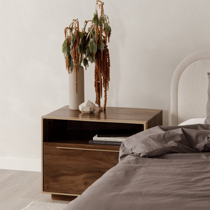 FOCUS SHEESHAM WOOD NIGHTSTAND