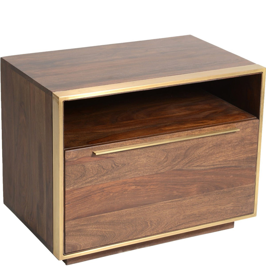 FOCUS SHEESHAM WOOD NIGHTSTAND