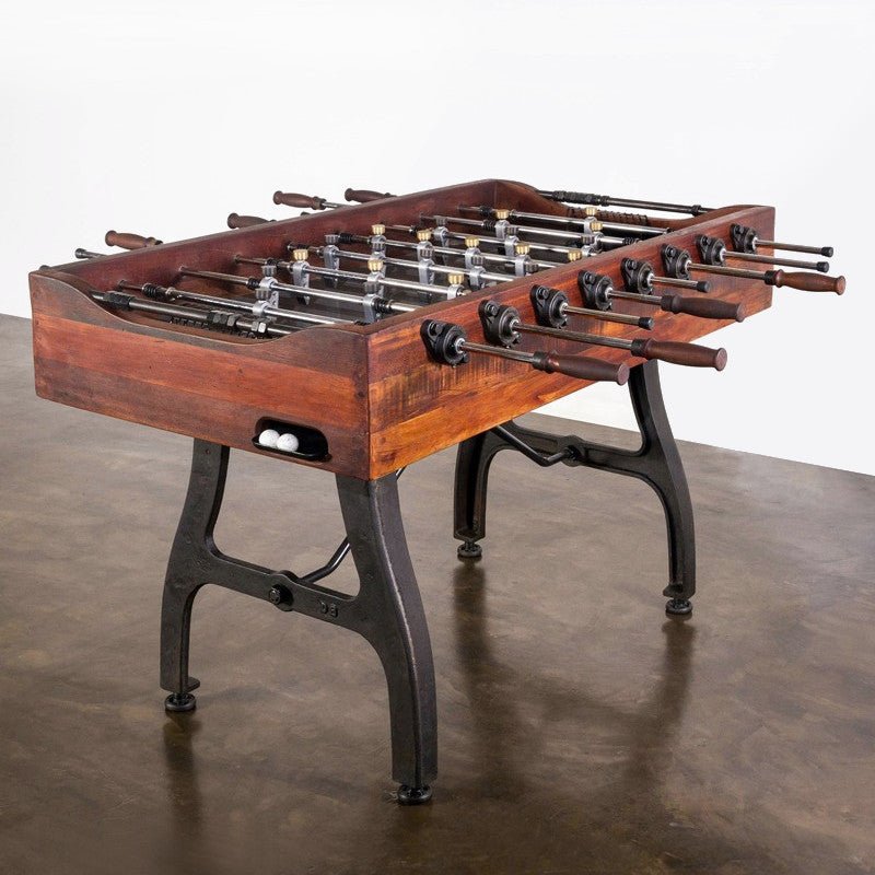 FOOSBALL TABLE BURNT UMBER