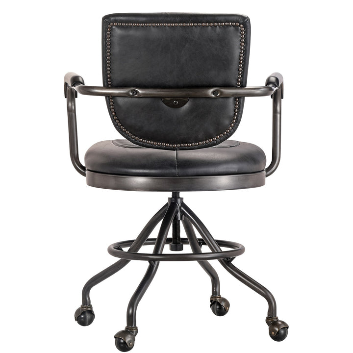 FOSTER DESK CHAIR: BLACK