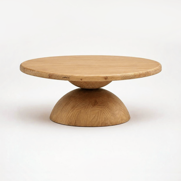 CALI NATURAL WOOD COFFEE TABLE