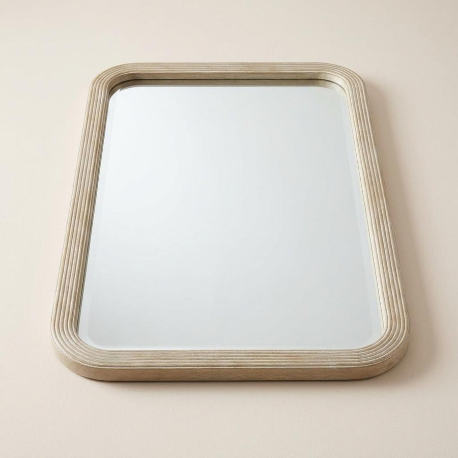 EMARI LIGHT WOODEN MIRROR