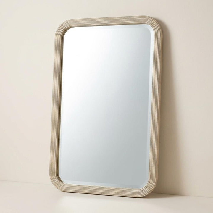 EMARI LIGHT WOODEN MIRROR
