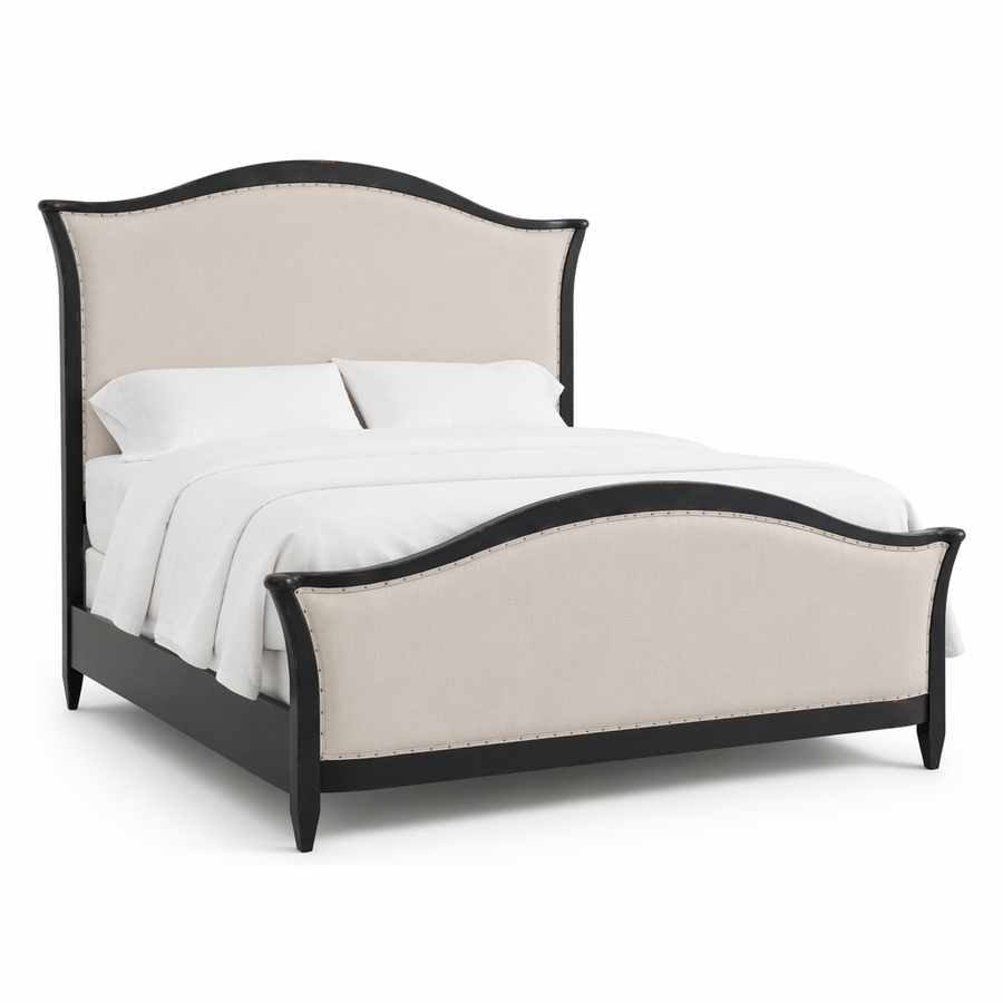PARISIAN VINTAGE BED: ANTIQUE BLACK