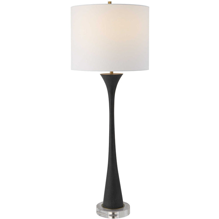 FOUNTAIN BLACK STONE TABLE LAMP