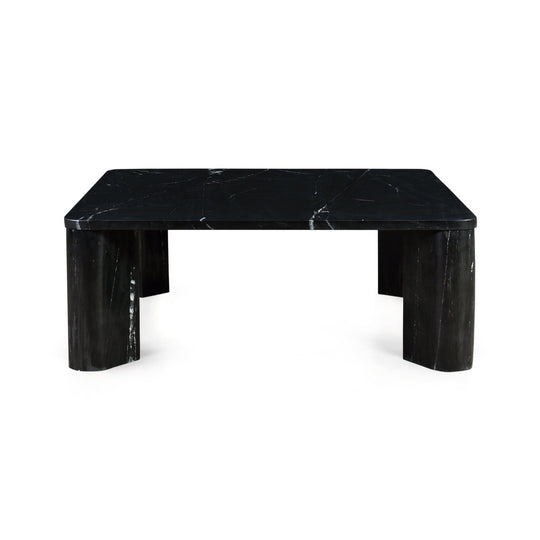 FRAGMENT BLACK MARBLE COFFEE TABLE