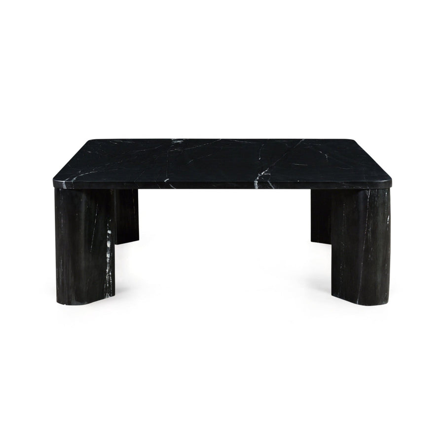 FRAGMENT BLACK MARBLE COFFEE TABLE