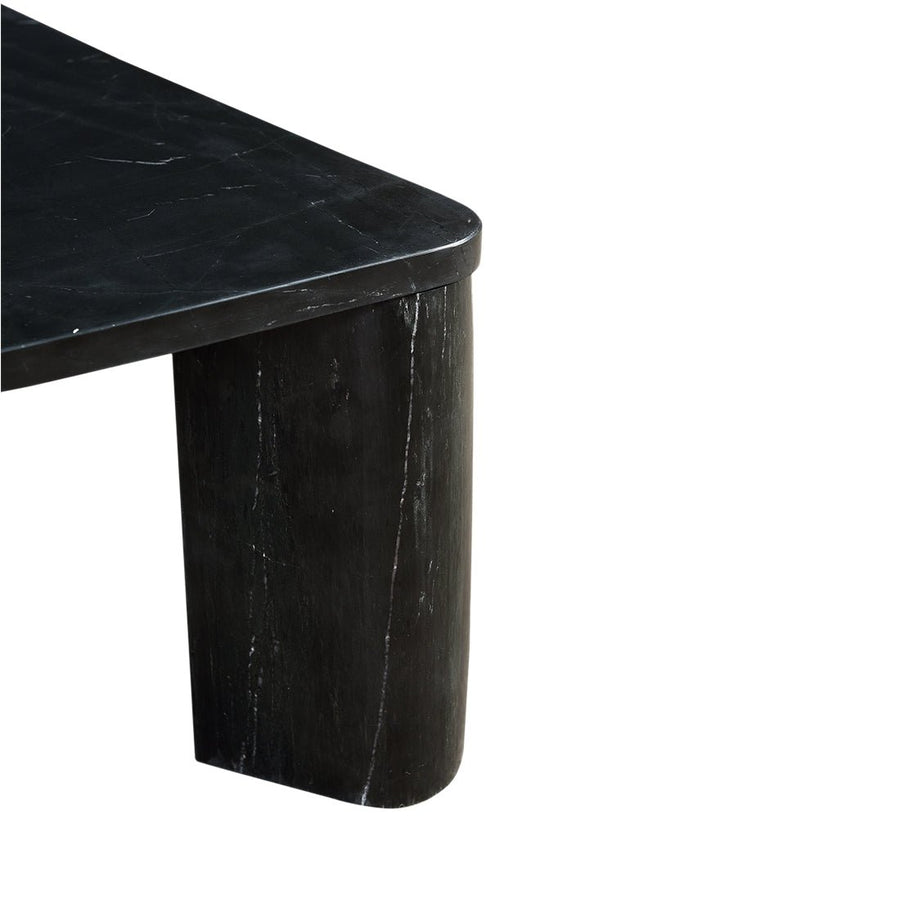 FRAGMENT BLACK MARBLE COFFEE TABLE