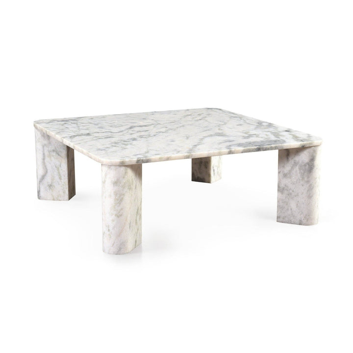 FRAGMENT RAJ GREY MARBLE COFFEE TABLE