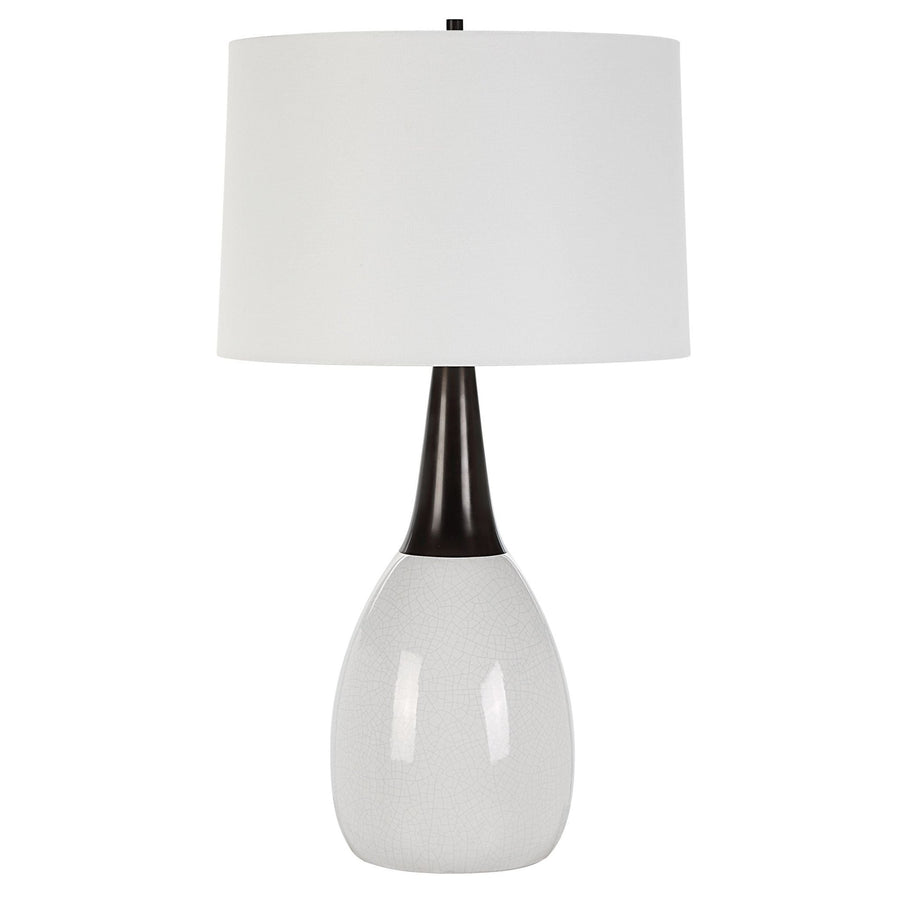 FRALIN BLACK & WHITE CERAMIC LAMP