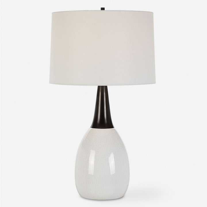 FRALIN BLACK & WHITE CERAMIC LAMP