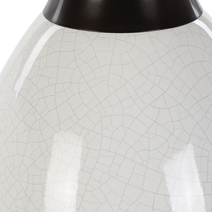 FRALIN BLACK & WHITE CERAMIC LAMP