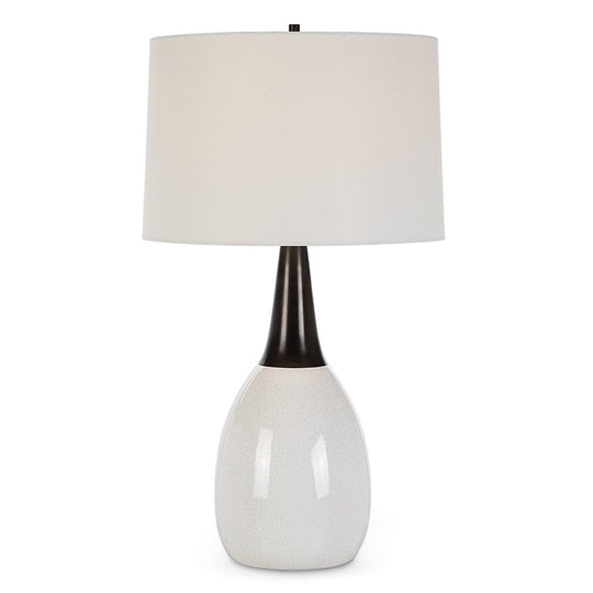 FRALIN BLACK & WHITE CERAMIC LAMP