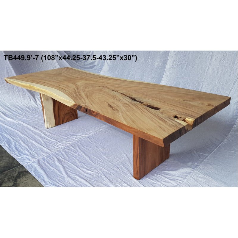 FREEFORM LIVE EDGE DINING TABLE