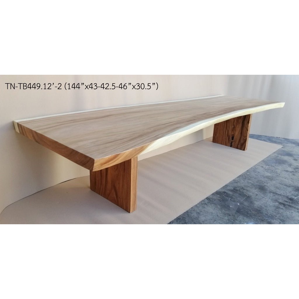 FREEFORM LIVE EDGE DINING TABLE