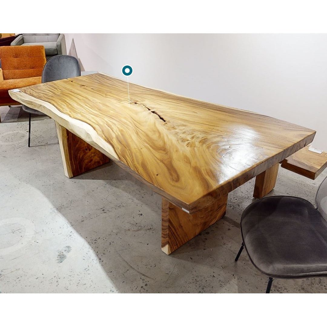 FREEFROM LIVE EDGE DINING TABLE | 7ft-12ft