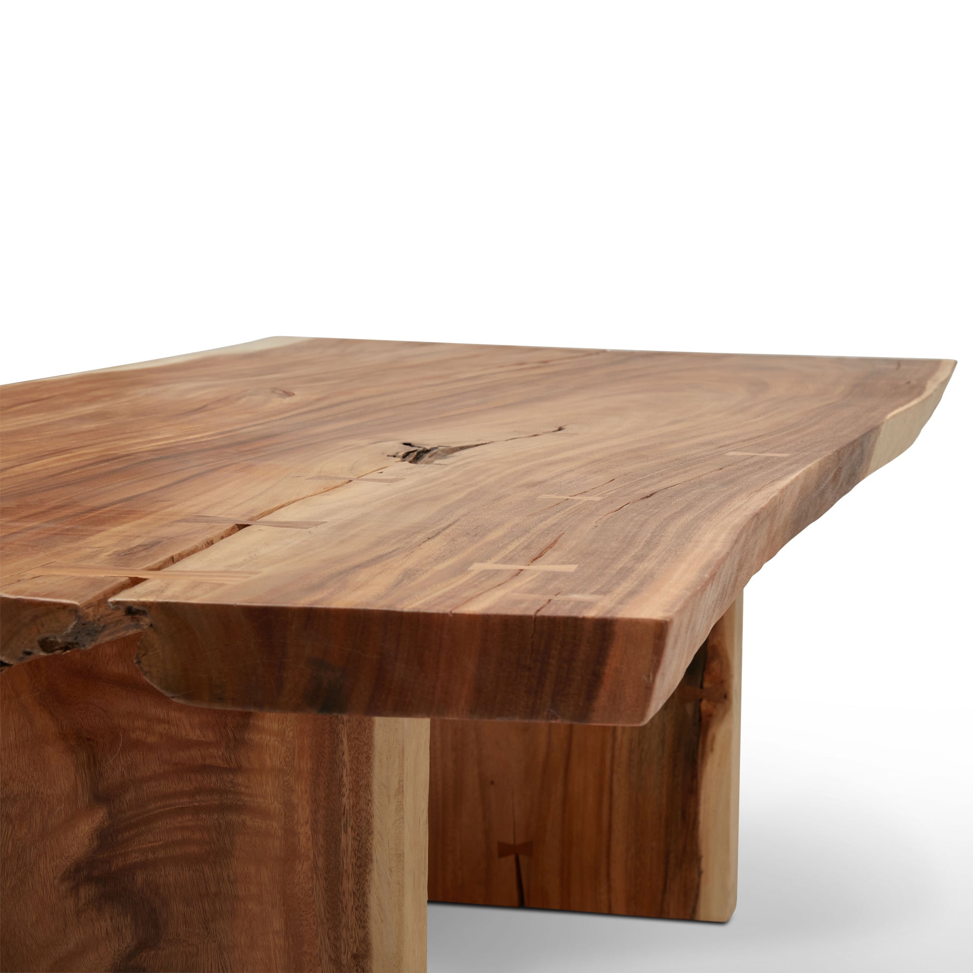 Simple Living Two-tone 40-inch Rubberwood Round Drop-leaf