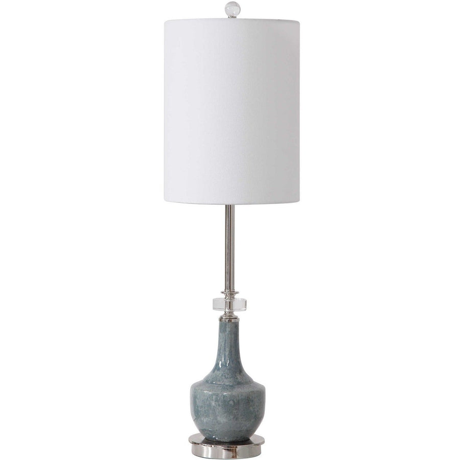 FRENCH BLUE BUFFET LAMP