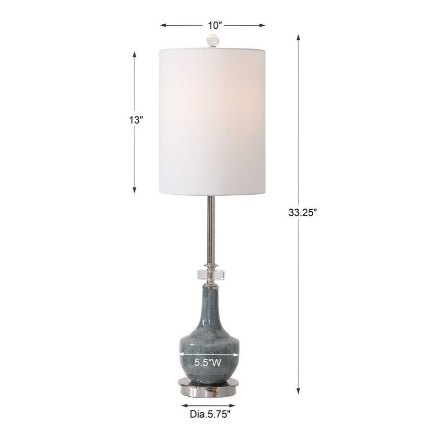 FRENCH BLUE BUFFET LAMP – ShopDesignTap