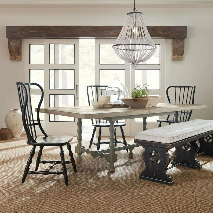 FRENCH FARMHOUSE TRESTLE DINING TABLE