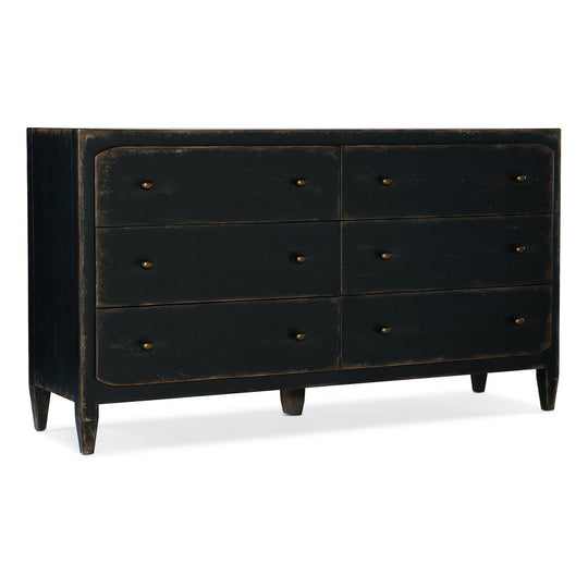 FRENCH MARKET DRESSER: ANTIQUE BLACK