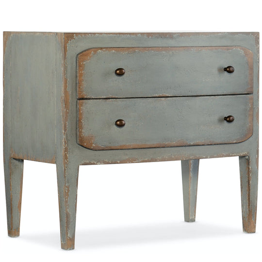 FRENCH MARKET NIGHTSTAND: VINTAGE GREY