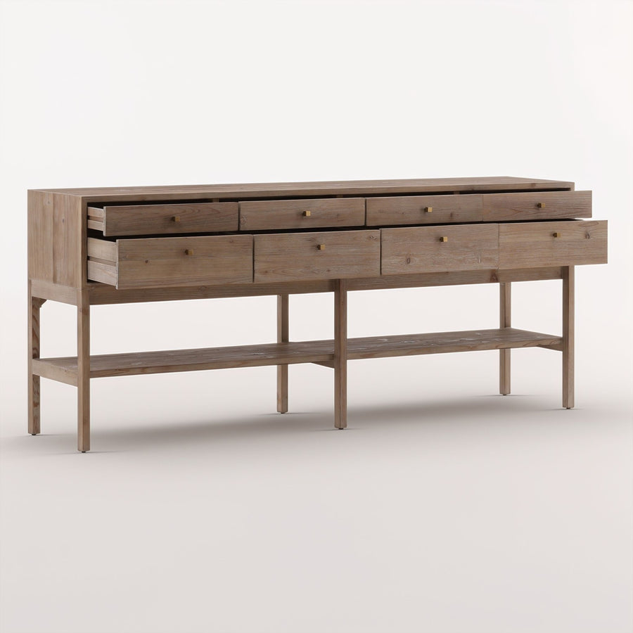 GAEL WASHED PINE CONSOLE CREDENZA
