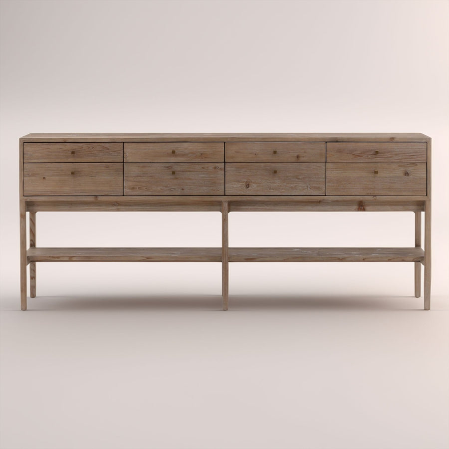 GAEL WASHED PINE CONSOLE CREDENZA