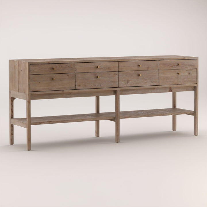 GAEL WASHED PINE CONSOLE CREDENZA