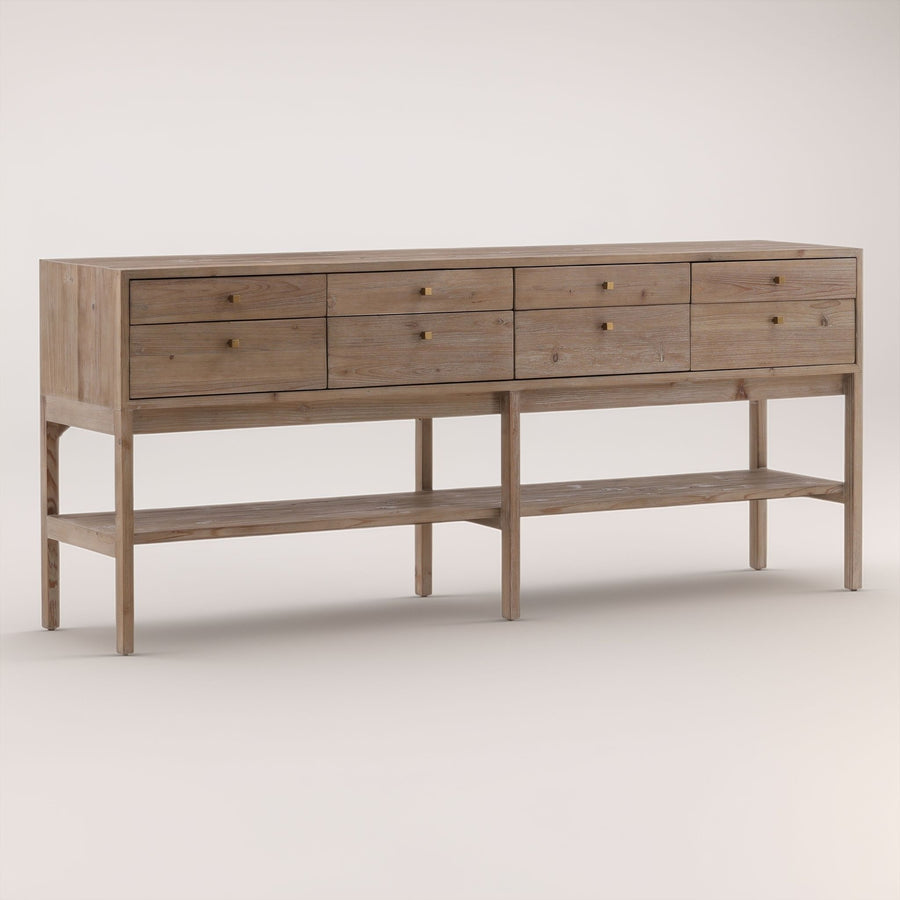 GAEL WASHED PINE CONSOLE CREDENZA