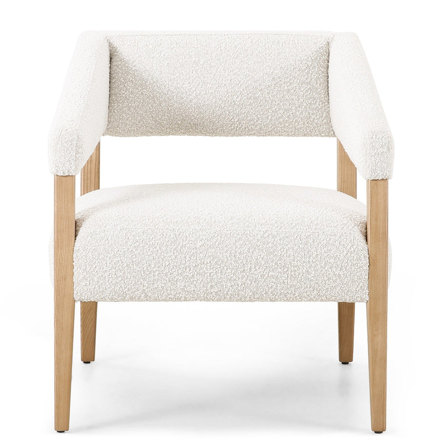 GARY CLUB CHAIR: KNOLL NATURAL BOUCLE