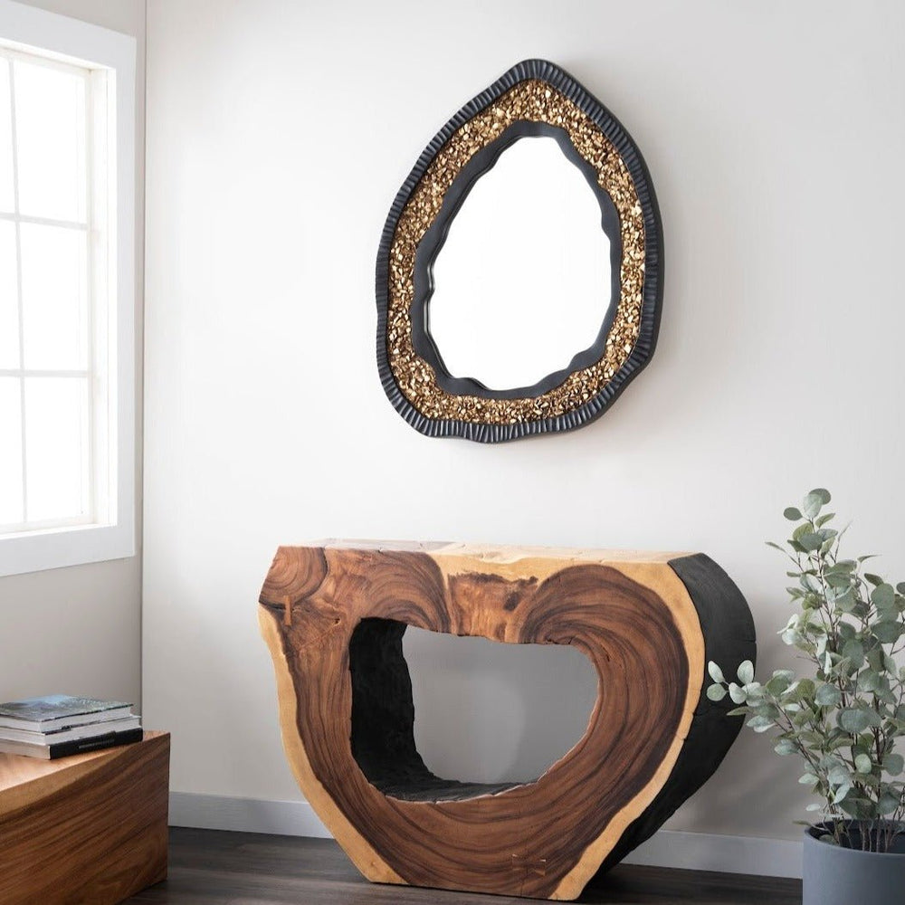 GEODE GOLD MIRROR