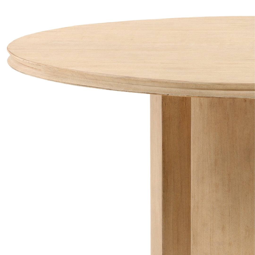 GERI 55"RD LIGHT WARM WASH DINING TABLE