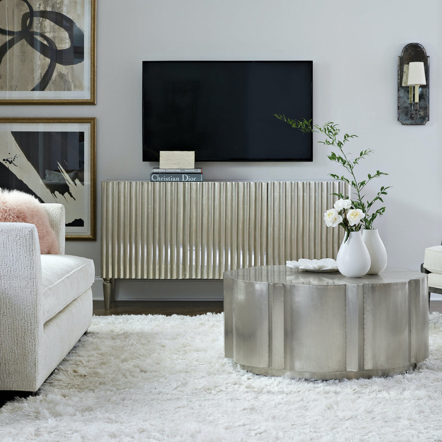 GERMAN SILVER MEDIA CONSOLE