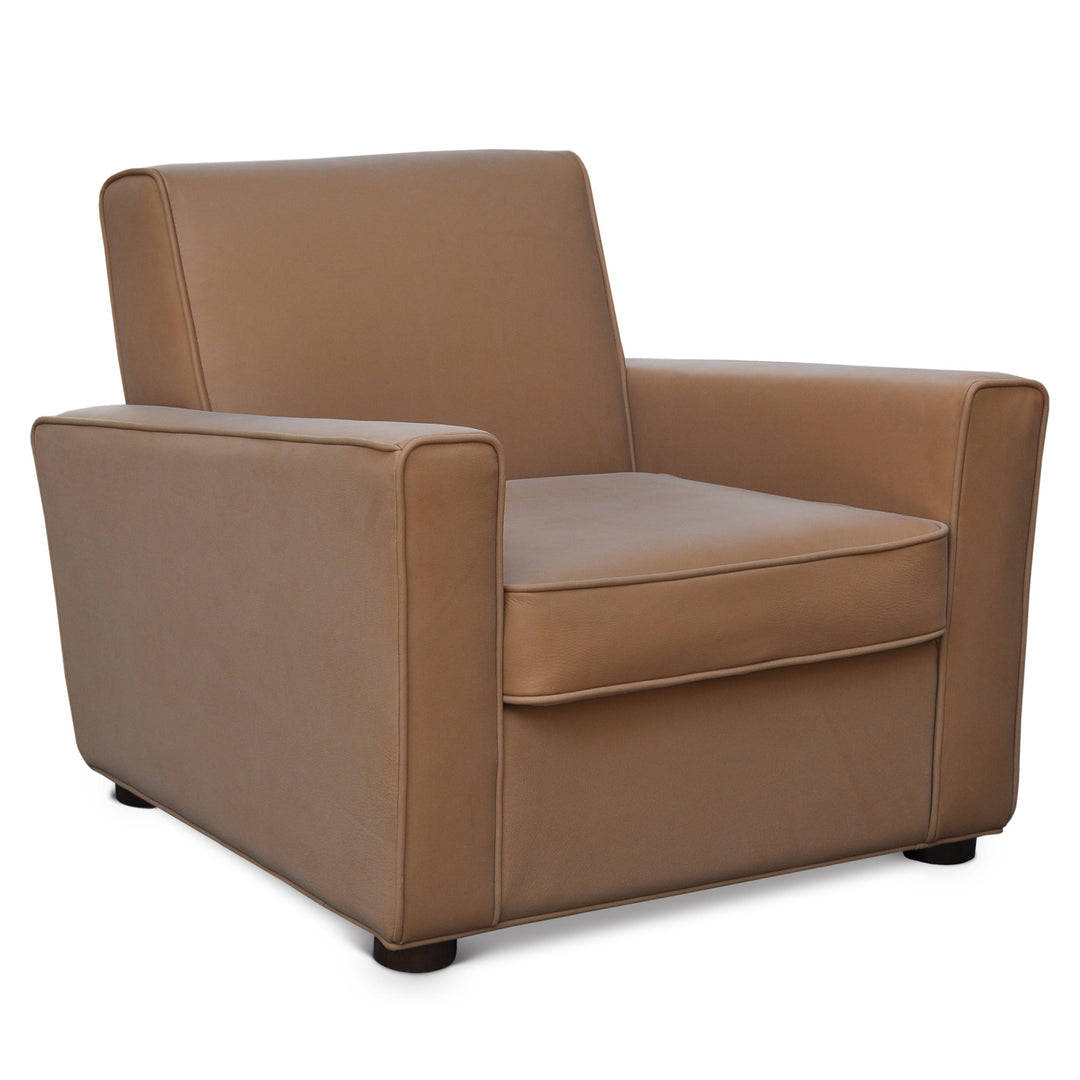 GIA SMART NUBUCK CLUB CHAIR