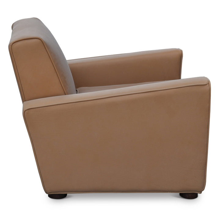 GIA SMART NUBUCK CLUB CHAIR